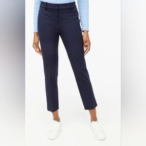 J.Crew Ruby Crop Pant In Navy.  Size 6.
